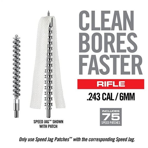 Bore-Max Speed Clean Upgrade Set offers double bristle density for superior scrubbing, enhanced durability, and efficient cleaning with Speed Jag and Patches.