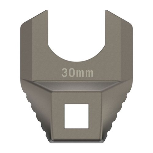 MASTER-FIT FREE-FLOAT BARREL NUT WRENCH offers precise fitment, titanium-coated stainless steel for torque application, and tight tolerances for no-slip control.