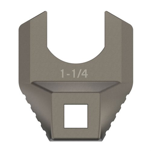 Získejte precizní ovládání s MASTER-FIT FREE-FLOAT BARREL NUT WRENCH od REAL AVID, vyrobeným z titanem potažené nerezové oceli pro bezpečné a bezproblémové utahování.