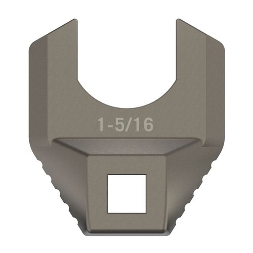 MASTER-FIT FREE-FLOAT BARREL NUT WRENCH offers precise fitment, titanium-coated stainless steel for torque application, and tight tolerances for no-slip control.