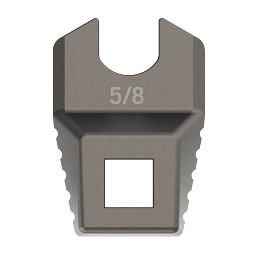 MASTER-FIT 5/8 Muzzle Device/A2 Buttstock Extension Tube Wrench offers precise fit, titanium-coated steel, and tight tolerances for a no-slip grip and torque control.