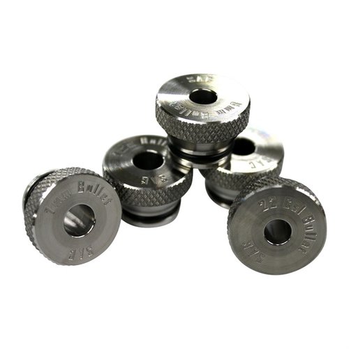 Získejte přesné měření vašich nábojů s 22 Caliber Modular Headspace Comparator Bullet Inserts, které využívají 3.0° lead angle pro maximální konzistenci.