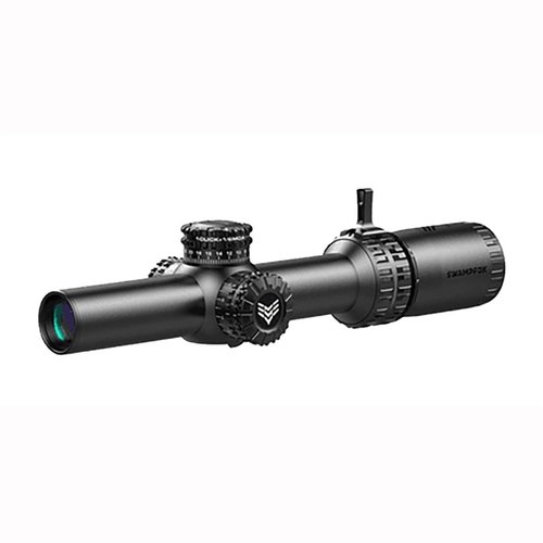 Swampfox Arrowhead 1-8x24mm SFP scope offers locking turrets, illuminated reticles, and a superior optical design for law enforcement and self-defense use.
