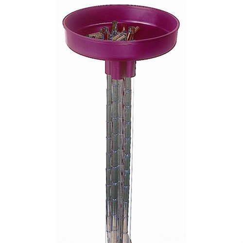 Lee Case Collator enhances efficiency by fitting on top of the Case Feeder, speeding up tube filling for Pro 1000 and Load-Master Presses.