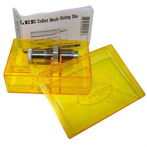 Lee Collet Neck Sizer Dies ensure unmatched accuracy with no lube needed, extending case life tenfold and saving money on reloading.