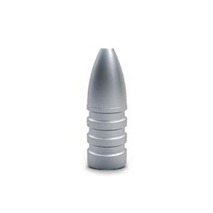 Lee Precision 2 cavity rifle bullet molds, made from aluminum for durability, CNC machined for perfect size control, includes handles and sprue plates.