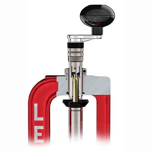 Lee Deluxe Quick Trim Case Trimmer trims brass accurately, chamfers case mouths, requires no adjustments, and features a click adjustable stop for precise lengths.