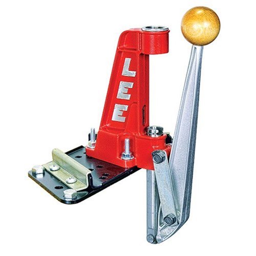 Lee Breech Lock Reloader Press offers a unique balance lever for safety, unlimited hand clearance, and compatibility with standard dies and shell holders.