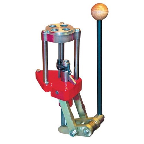 Lee Precision's 4-Hole Classic Turret Press offers smooth operation, durable cast iron construction, automatic indexing, and efficient priming for all your reloading needs.