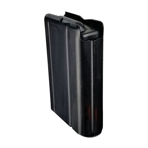 M1 Carbine 5rd Magazine features a durable heat treated carbon steel body with black oxide finish, ensuring reliability and performance for your .30 Carbine rifle.