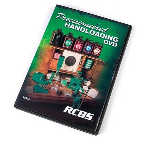 Invest 30 minutes in the PRECISIONEERED HANDLOADING DVD by RCBS to enhance your reloading skills with entertaining and educational content for all levels.