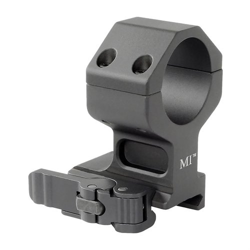 Midwest Industries Aimpoint QD Ring Mount offers a lightweight, durable aluminum design, tool-free adjustments, and a patented QD lever for easy attachment.