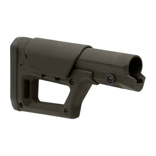 Magpul PRS Lite buttstock offers lightweight adjustability, military-grade durability, and customizable fit for AR-15 & AR .308 rifles, perfect for backcountry hikes.
