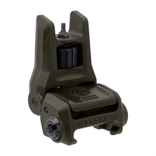 Magpul MBUS 3 Front Sight offers a lightweight, durable design with tool-free elevation adjustment, spring-loaded deployment, and multiple color options.
