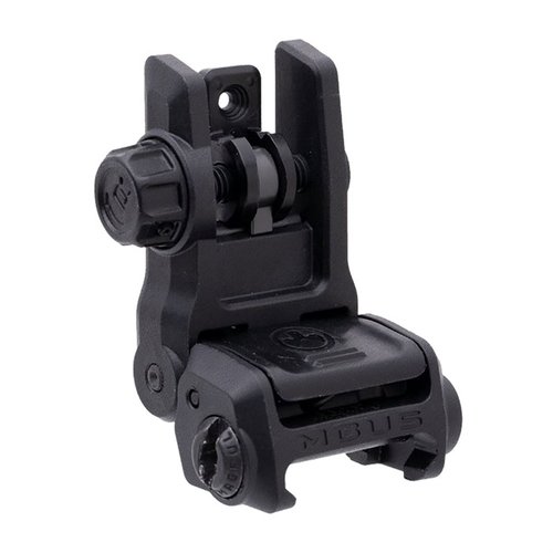 MBUS 3 Rear Sight offers lightweight durability, rapid-select aperture, ambidextrous deployment, and standard AR-height, perfect for M1913 picatinny rail.