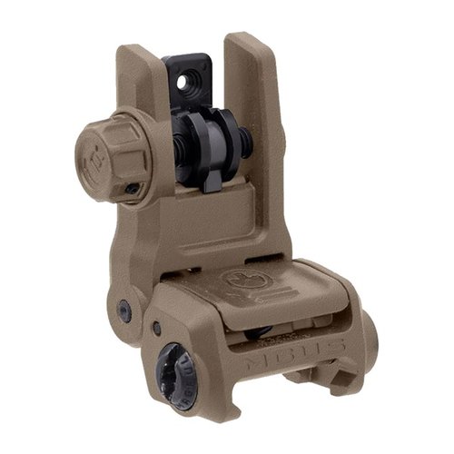MBUS 3 Rear Sight je lehký, odolný a kompaktní záložní zaměřovač s rychlým výběrem otvoru, skládá se na 0,44