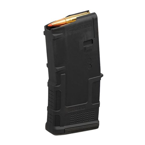 Magpul PMAG 20 AR 300 B is a compact, durable magazine for .300 AAC Blackout, featuring distinct labeling, easy cleaning, and protective dust cover.