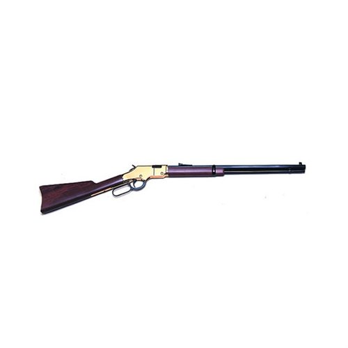 Experience the charm of the Old West with the Henry Golden Boy 22, featuring a 20