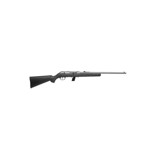 Savage Arms 64 FSS offers versatility for plinking and small game hunting with a stainless steel barrel, 10-round magazine, and a durable synthetic stock.