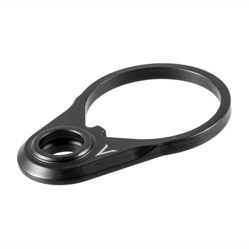 AR-15 QD Endplate Titanium je vyroben z Grade 5 titanu, je o 50 % lehčí než ocelový model, má doživotní záruku a váží pouze 7,2 gramů.