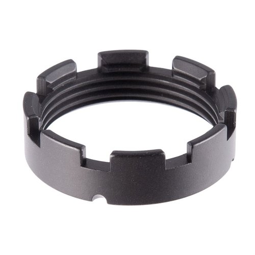 AR-15 Lightweight Castle Nut is made from a super aluminium alloy, 30% stronger than 7075 T6, 62% lighter than steel, with a lifetime warranty.