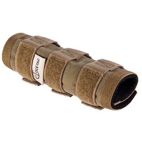 Cole-Tac Metal Python Suppressor Cover protects your suppressor, prevents burns, eliminates mirage, and features durable materials and secure BOA locking straps.