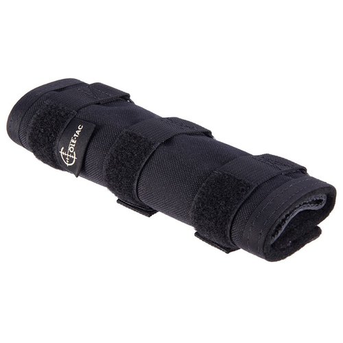 Cole-TAC HTP Suppressor Cover withstands 3000°F, features durable metal buckles, adjustable no-slip straps, and is water, fire, and abrasion resistant.