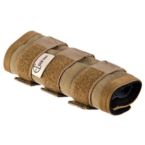 Cole-TAC HTP Suppressor Cover withstands up to 3000°F, features durable metal buckles, adjustable no-slip straps, and is water, fire, and mildew resistant.