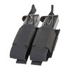 Foundation Series Pistol Magazine Pouch offers a secure fit for double stack magazines, featuring a lightweight design, adjustable shock cord, and rugged materials.