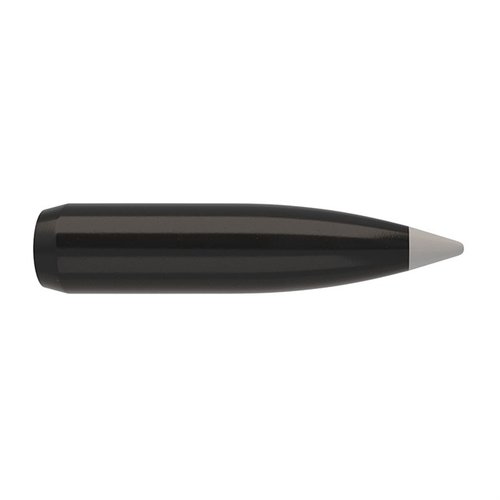 Nosler Ballistic Silvertip 6mm bullets feature a Lubalox® coating for reduced fouling, improved accuracy, and controlled expansion for effective hunting and varmint shooting.