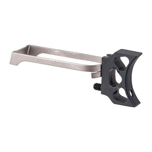 FUSION FIREARMS 1911 K-HOLE TRIGGERS offer a lightweight, adjustable aluminum design for optimal fit and performance in all 1911 models, available in silver or black.