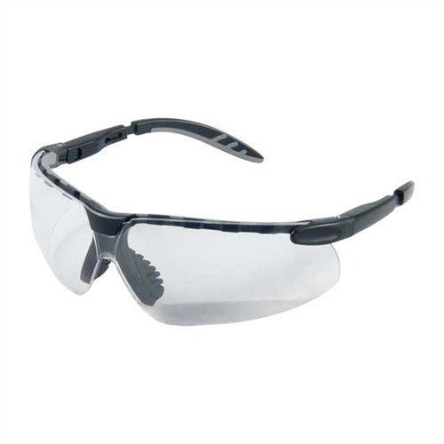 REVELATION SHOOTING GLASSES offer lightweight, comfortable, UV-blocking protection with impact-resistant polycarbonate lenses that meet ANSI Z87.1 standards.