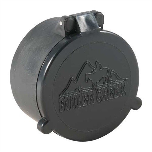 FLIP-OPEN OBJECTIVE LENS COVERS protect your scope's lenses from debris with weatherproof, dust-proof, moisture-proof features, and easily flip open for quick access.