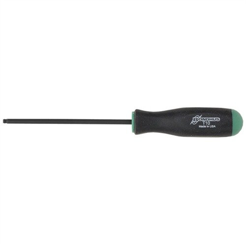 Bondhus Fixed Blade Torx Drivers offer hardened steel strength, ergonomic fluted handles, and a ball-head design for precise screw engagement at challenging angles.