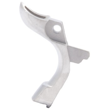 1911 Beavertail Grip Safety lowers the pistol in your hand for reduced recoil and improved accuracy, featuring a raised contact pad for enhanced safety engagement.