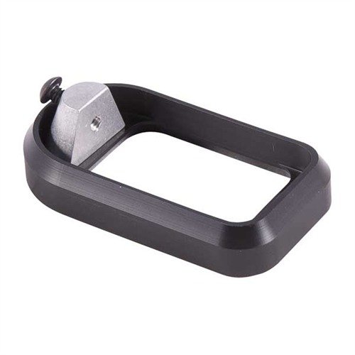 Enlarges mag well for faster changes, made from lightweight Delrin for a perfect Glock match, and installs easily with minimal drilling.