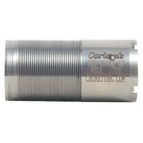 Carlsons 12GA Tru-Choke Thinwall Choke Tubes offer non-rusting stainless steel construction, compatible with various shotguns for lead shot and magnum loads.
