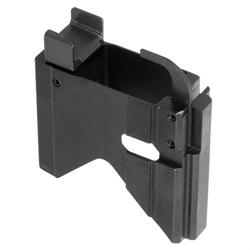Genuine Colt 9mm AR-15/M16 conversion block allows use of Colt 9mm uppers with standard lowers, featuring aluminum construction and includes ejector and feedramp.