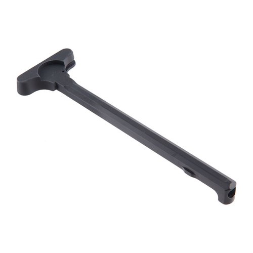 Upgrade your AR-15/M16 with the Colt Stripped Charging Handle, featuring a durable Mil-Spec design and sleek matte black anodized finish for reliable performance.