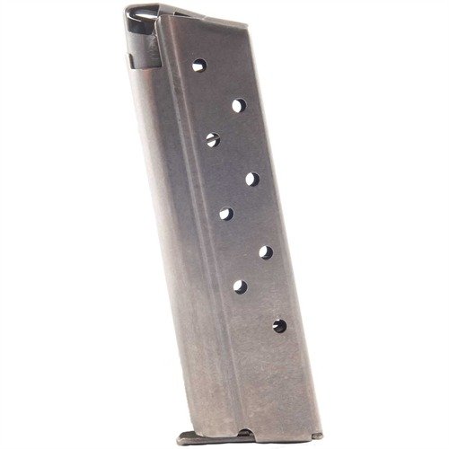 Genuine Colt 1911 8RD 10MM magazines offer reliable fit, durable steel followers, and tempered springs for optimal performance in self-defense and duty use.