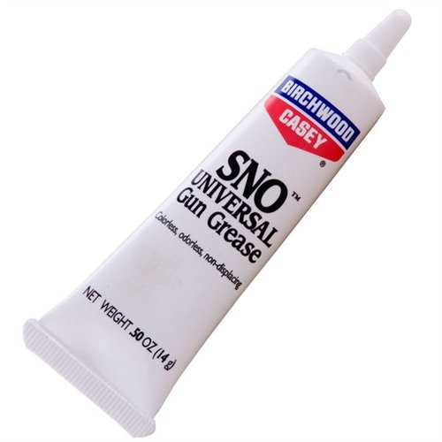 SNO™ Universal Gun Grease protects firearms from corrosion, reduces friction for smooth operation, and serves as a metal preservative for long-term storage.