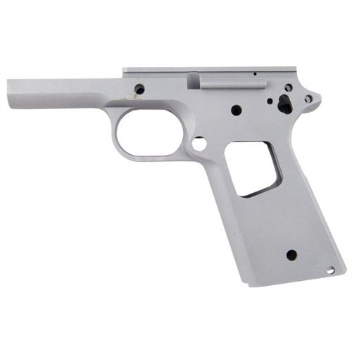Build your custom 1911 with this high-quality receiver featuring a .250 grip safety radius, integral plunger tube, and precision CNC machined for durability.