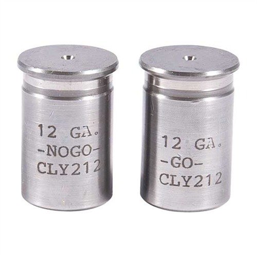 CLYMER Go & No-Go Headspace Gauge Sets ensure precise chamber measurements, enhance firearm safety, and come in a durable case for easy storage and transport.