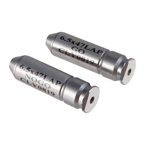 CLYMER Go & No-Go Headspace Gauge Sets ensure precise chamber measurements for safe firearm operation, featuring durable steel construction and convenient storage.