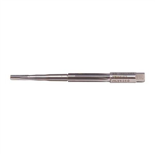 Clymer's 22 Hornet Finisher Chamber Reamer offers precision craftsmanship from M-7 High-Speed Steel, ensuring longevity and accuracy for professional gunsmiths.