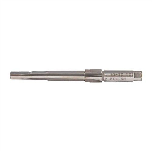 Clymer's 30-30 Winchester Finish Reamer ensures precision with M-7 High-Speed Steel, designed for durability and professional use, fully guaranteed.