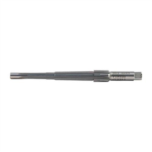 Clymer's 303 British Finisher Chamber Reamer offers precision craftsmanship from M-7 High-Speed Steel, ensuring durability and performance for professional gunsmiths.