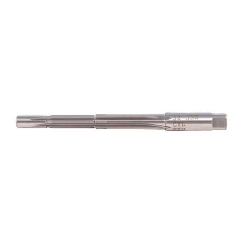 Clymer's Pistol Chambering Reamers ensure precise chambers for .32 H&R Mag cylinders, crafted from M-7 High-Speed Steel for durability and professional quality.