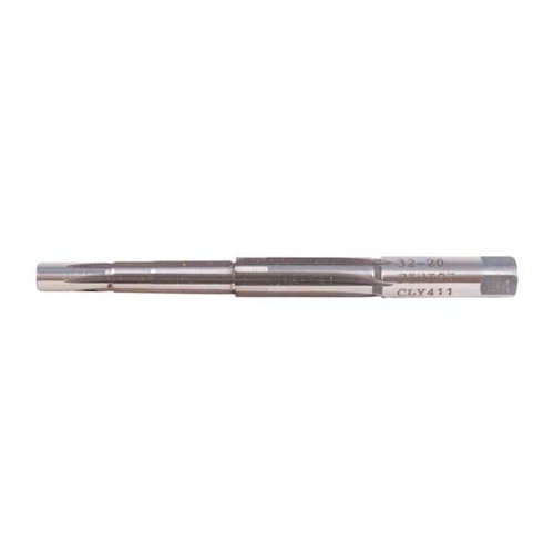 Precision-made Clymer 32-20 Winchester Finisher Chamber Reamer from M-7 High-Speed Steel ensures durability and accuracy for professional gunsmiths.