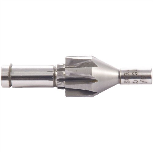 Clymer's Shotgun Barrel Facers ensure precise, square cuts for shotgun barrels without a lathe. Ideal for repairs and choke installations, easy to use with a drill.